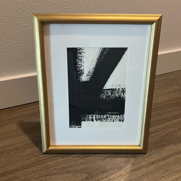 Abstract Framed Painting